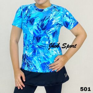 501 Atasan Kaos Motif Wanita - Gambar 14