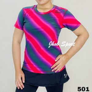 501 Atasan Kaos Motif Wanita - Gambar 6