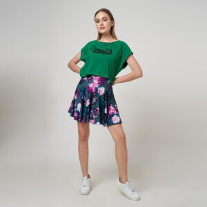 511 Atasan Sabrina Crop Polos