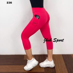 236 Legging 7/8 Polos Kantong - Gambar 7