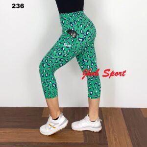 236 Legging 7/8 Motif Kantong - Gambar 9