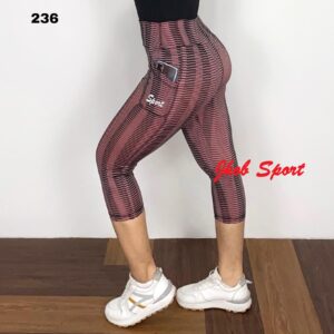 236 Legging 7/8 Motif Kantong - Gambar 12