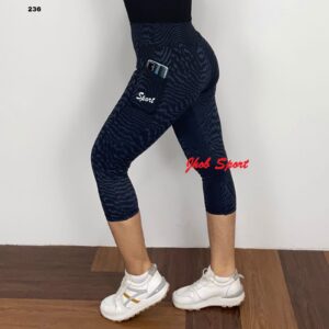 236 Legging 7/8 Motif Kantong - Gambar 13
