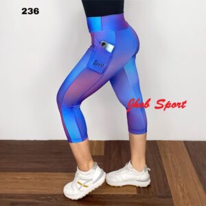 236 Legging 7/8 Motif Kantong - Gambar 15