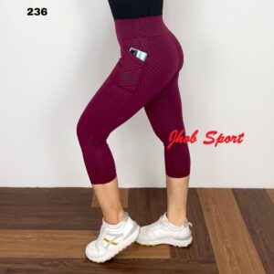 236 Legging 7/8 Motif Kantong - Gambar 17