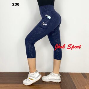 236 Legging 7/8 Motif Kantong - Gambar 18