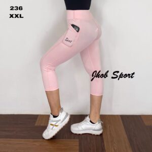 236 Legging 7/8 Polos Jumbo - Gambar 8