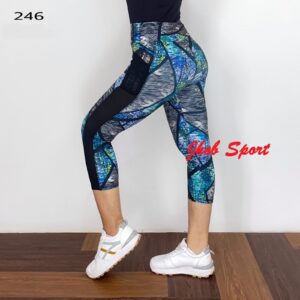 246 Legging 7/8 Motif Jaring - Gambar 10