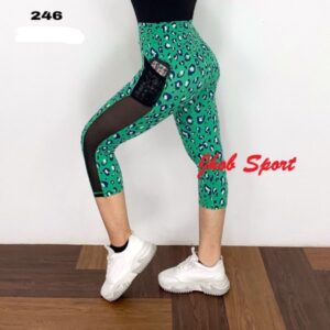 246 Legging 7/8 Motif Jaring - Gambar 15