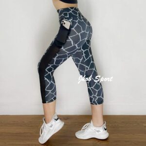 246 Legging 7/8 Motif Jaring - Gambar 11