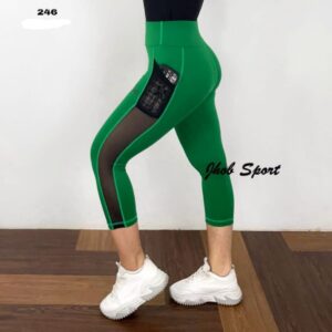 246 Legging 7/8 Polos Jaring - Gambar 16