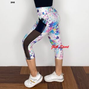 246 Legging 7/8 Motif Jaring - Gambar 19