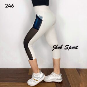 246 Legging 7/8 Polos Jaring - Gambar 17