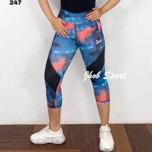 247 Legging 7/8 Jaring Motif