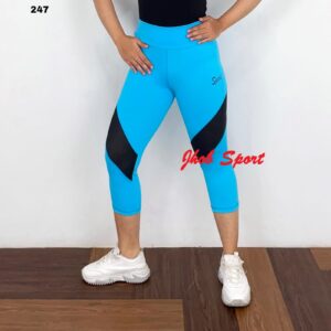 247 Legging 7/8 Jaring Polos