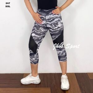 247 Legging 7/8 Jaring Motif Jumbo