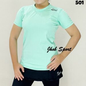 501 Atasan Kaos Polos Wanita - Gambar 12