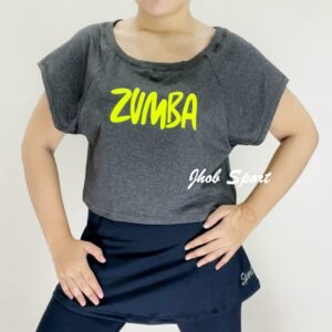 511 Atasan Sabrina Crop Polos - Gambar 32