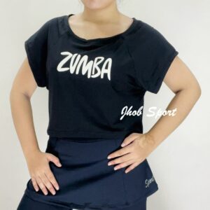 511 Atasan Sabrina Crop Polos - Gambar 33