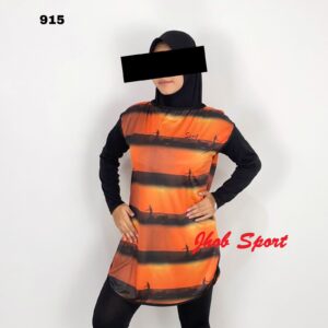 915 Outer Vest Motif Sporty - Gambar 12
