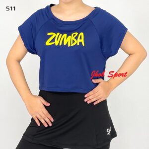 511 Atasan Sabrina Crop Polos - Gambar 10