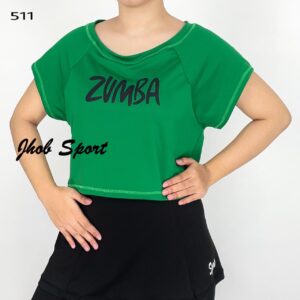 511 Atasan Sabrina Crop Polos - Gambar 12