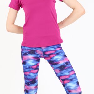 236 Legging 7/8 Motif Kantong - Gambar 4