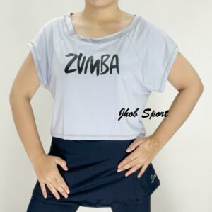 511 Atasan Sabrina Crop Polos - Gambar 16