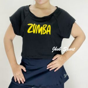511 Atasan Sabrina Crop Polos - Gambar 19