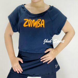 511 Atasan Sabrina Crop Polos - Gambar 22