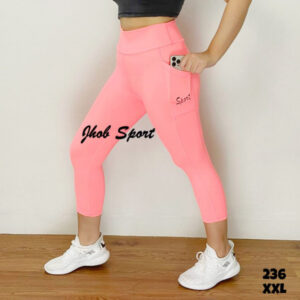 236 Legging 7/8 Polos Kantong - Gambar 16