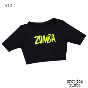 510 Atasan Crop Top Zumba