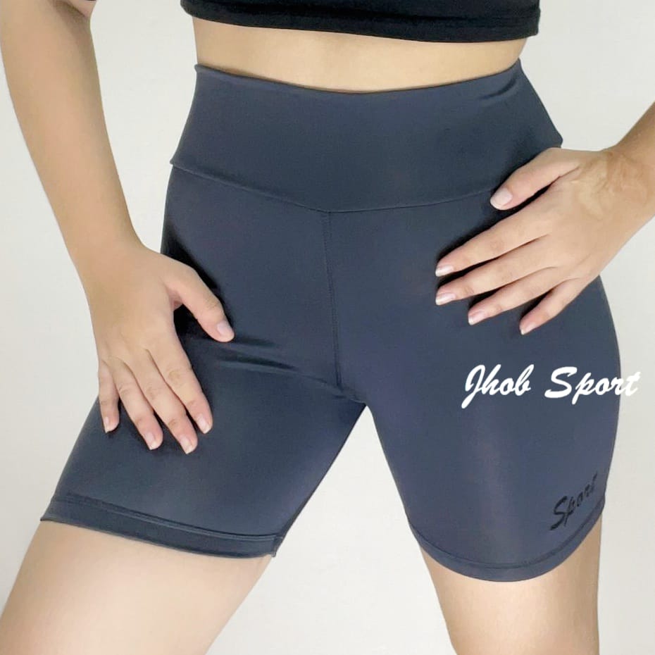 706 Celana Pendek Polos Olahraga Wanita